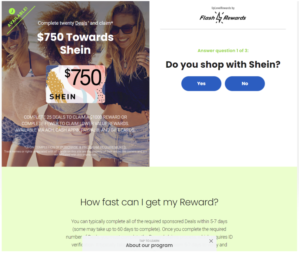 750 shein gift card