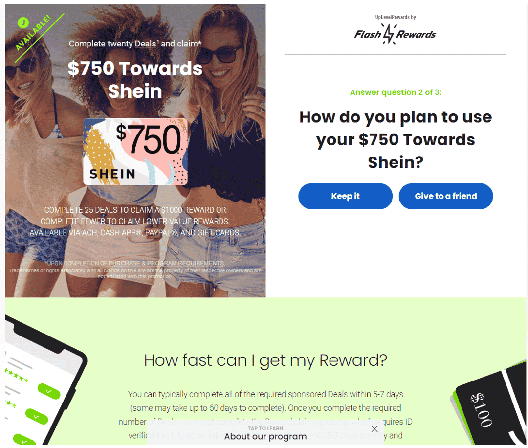 750 Shein Gift Card Offer Real or Fake? (With Screenshots)