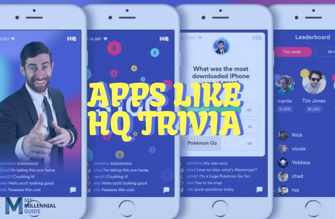 Apps Like HQ Trivia: These 39 Apps Let You Win Real Money - My Millennial Guide