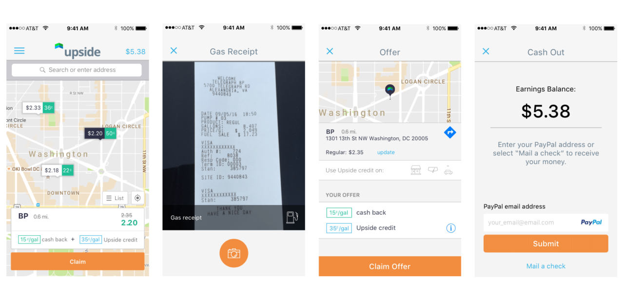 GetUpside Promo Code List for 2021