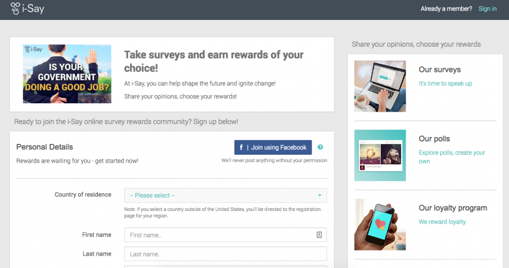 10 Best Survey Sites To Take Paid Online Surveys For Money 100 Per - ipsos i say is a survey site run by a division of ipsos one of the largest market research firms in the world online
