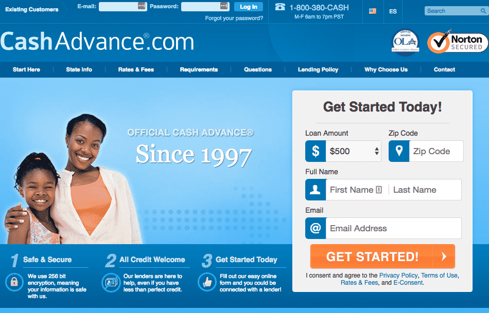 cashadvance.com review