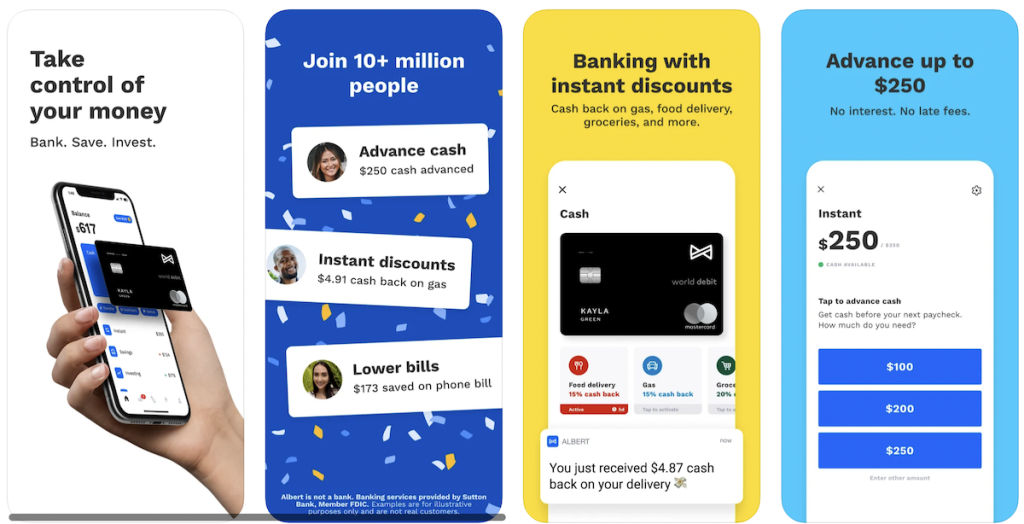albert $50 loan instant app
