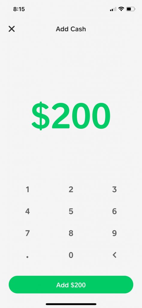 how to add money to cash app card