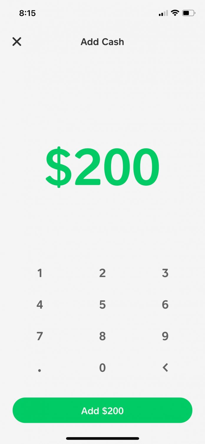can i add money to my cash app card at walmart