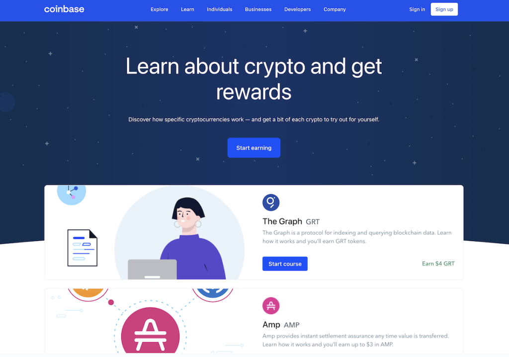 coinbase learn get free bitcoin