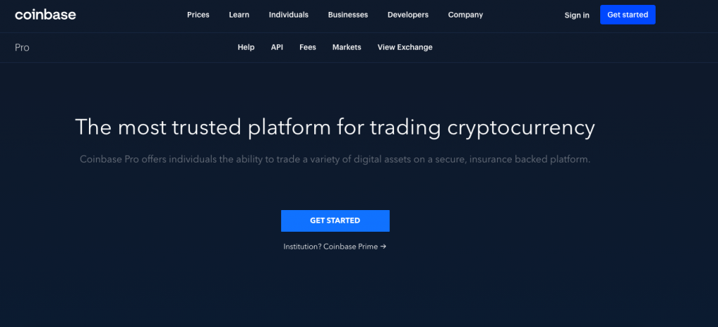 coinbase pro