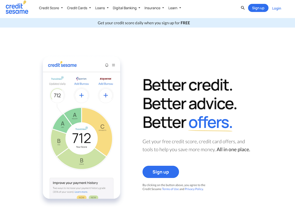 credit sesame review