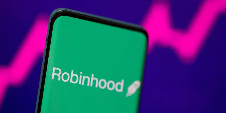 Photo of Robinhood app