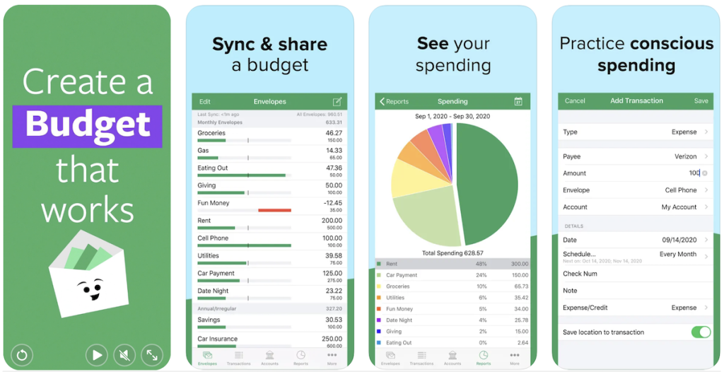 goodbudget app best budget app for couples