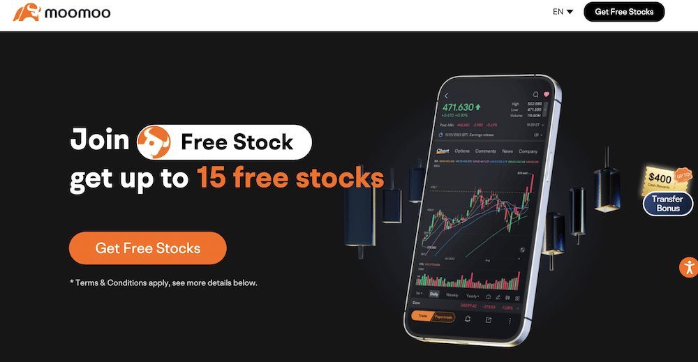 moomoo free stock app bonus