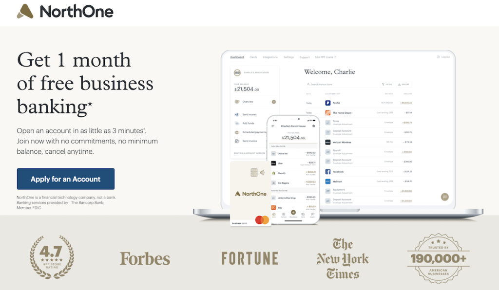 northone bank for freelancers