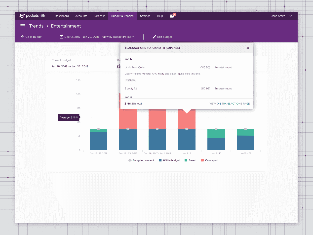 pocketsmith review