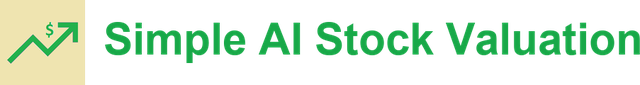 Simple AI Stock Valuation