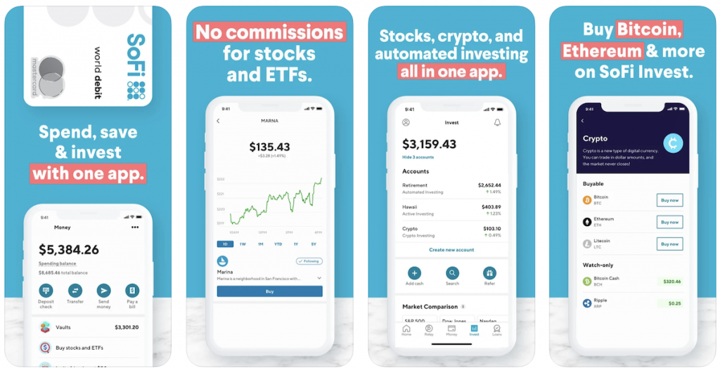 sofi Best Fractional Share Brokerages