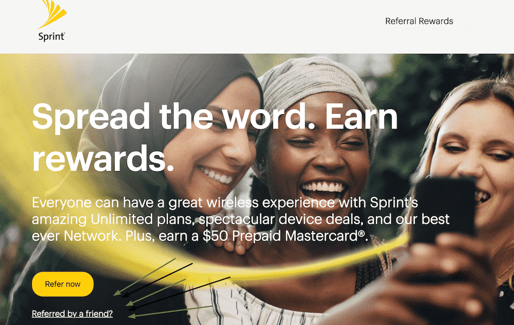 sprint referral